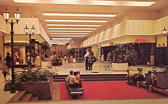 Woodland Mall - Old Postcard